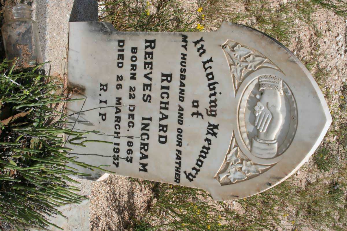 INGRAM Richard Reeves 1863-1937