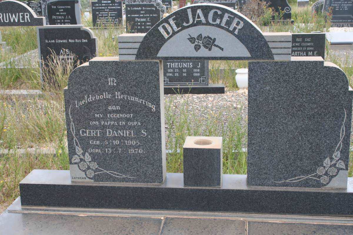 JAGER Gert Daniel S., de 1905-1970