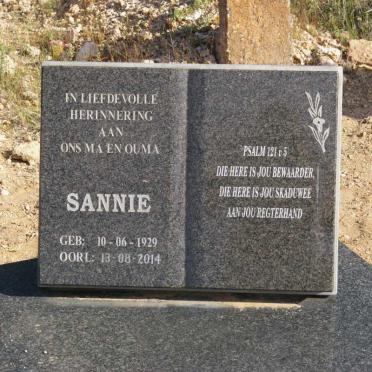 LUDWICK Odendaal 1932-2001 &amp; Sannie 1929-2014
