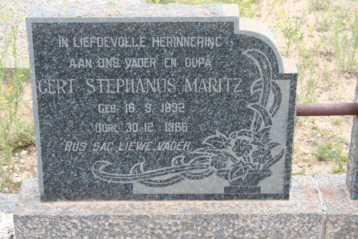 MARITZ Gert Stephanus 1892-1966