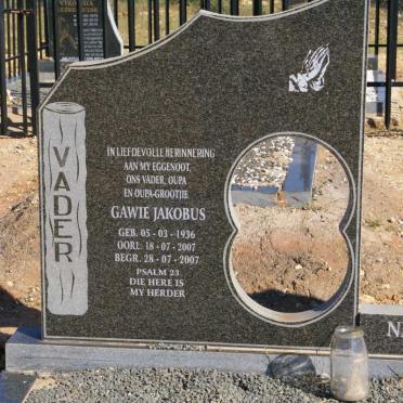 NIMMERHOUDT Gawie Jacobus 1936-2007 &amp; Sophie 1938-2010