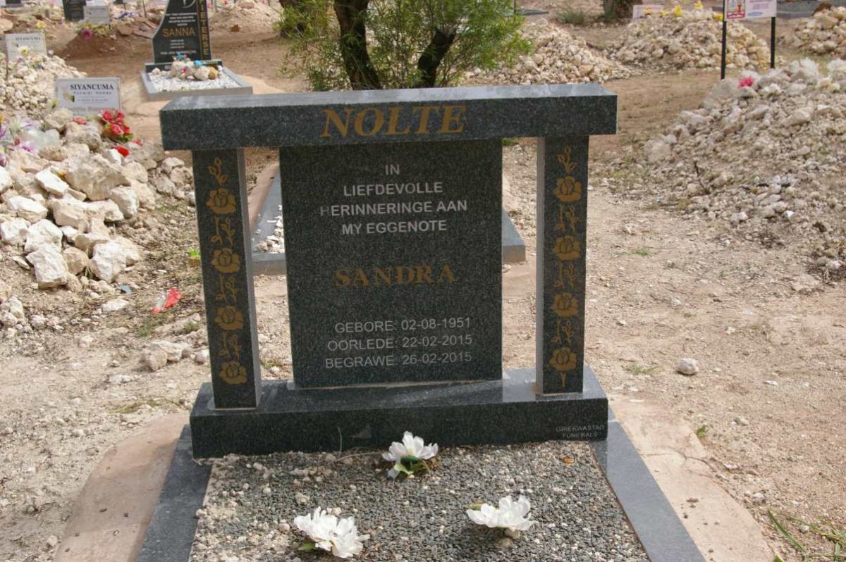 NOLTE Sandra 1951-2015