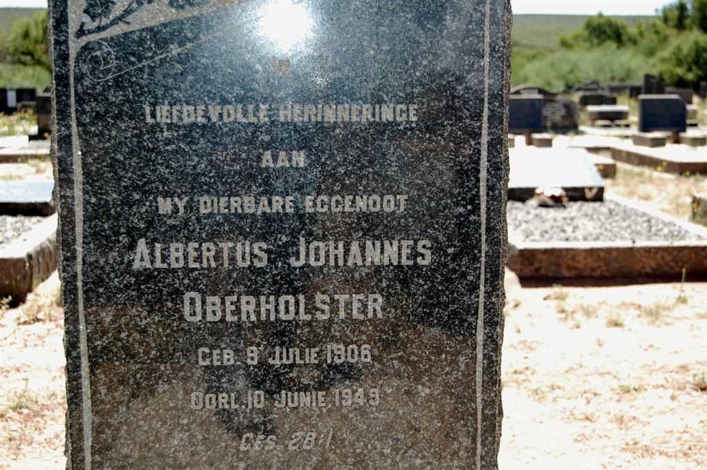OBERHOLSTER Albertus Johannes 1906-1949