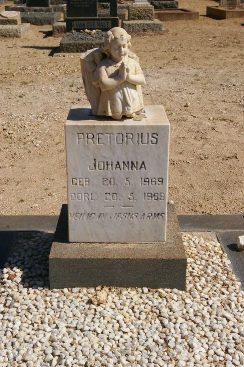 PRETORIUS Johanna 1969-1969