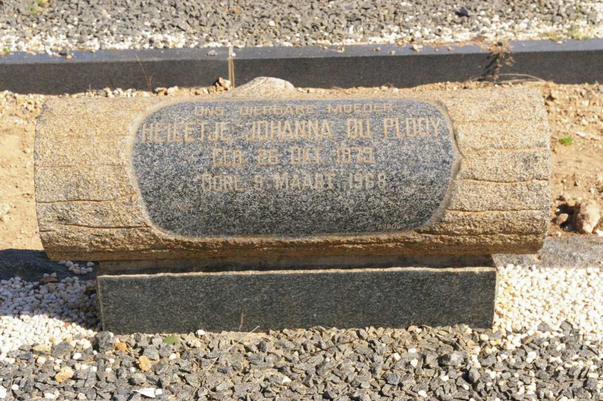 PLOOY Heiletjie Johanna, du 1879-1968