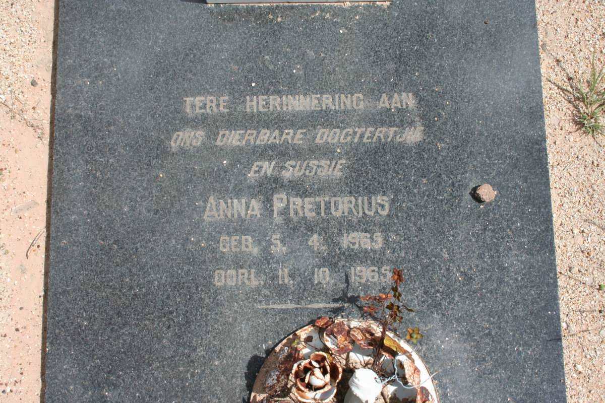 PRETORIUS Anna 1965-1965