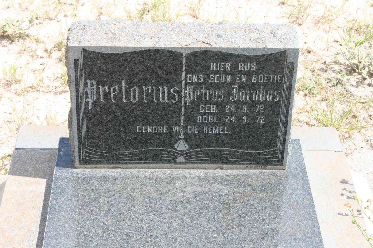 PRETORIUS Petrus Jacobus 1972-1972