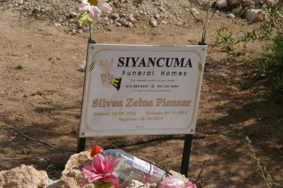 PIENAAR Silvea Zelna 1976-2014