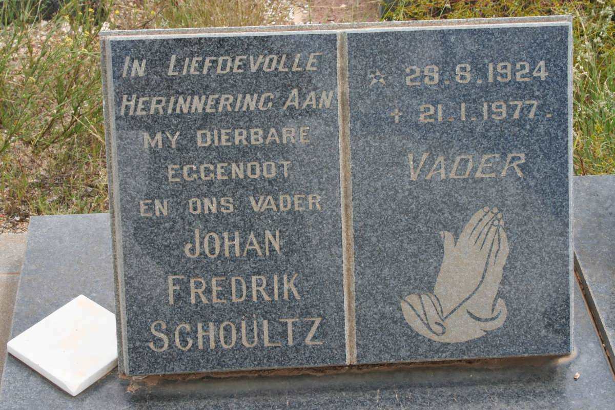 SCHOULTZ Johan Fredrik 1924-1977