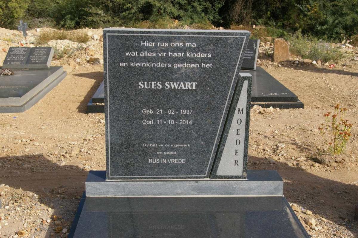 SWART Sues 1937-2014