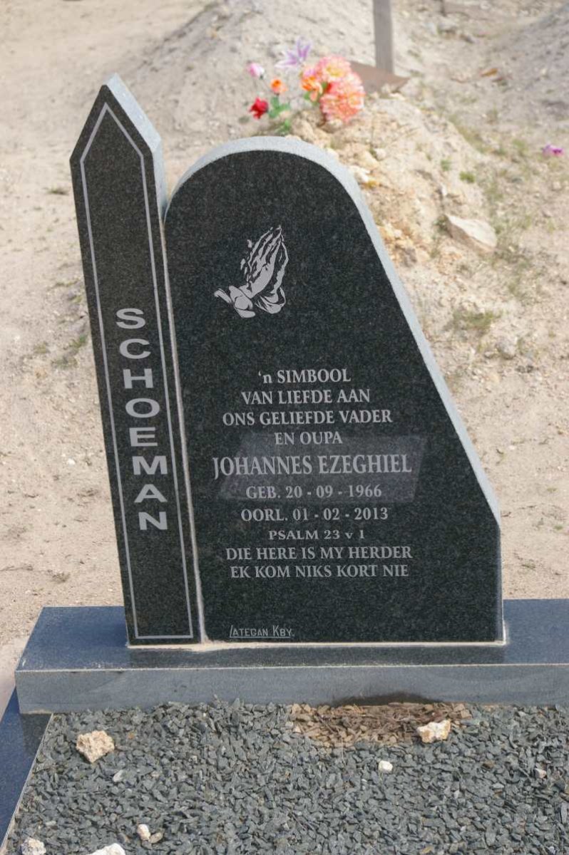 SCHOEMAN Johannes Ezeghiel 1966-2013