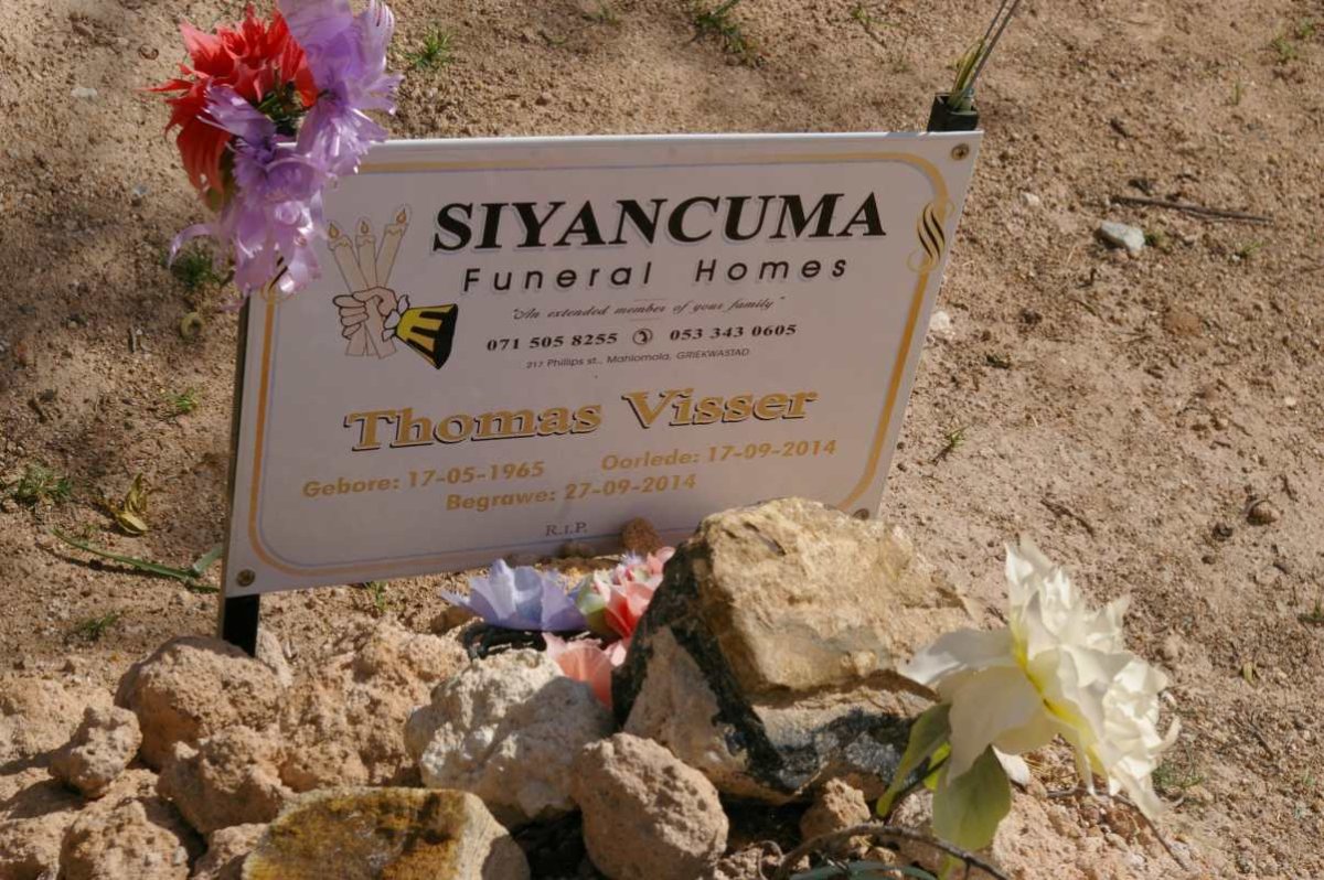 VISSER Thomas 1965-2014