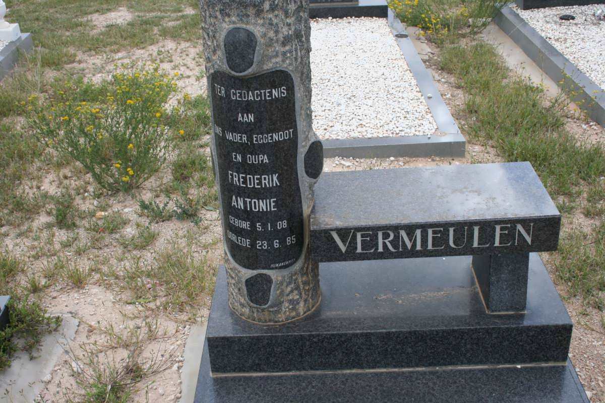 VERMEULEN Frederik Antonie 1908-1985