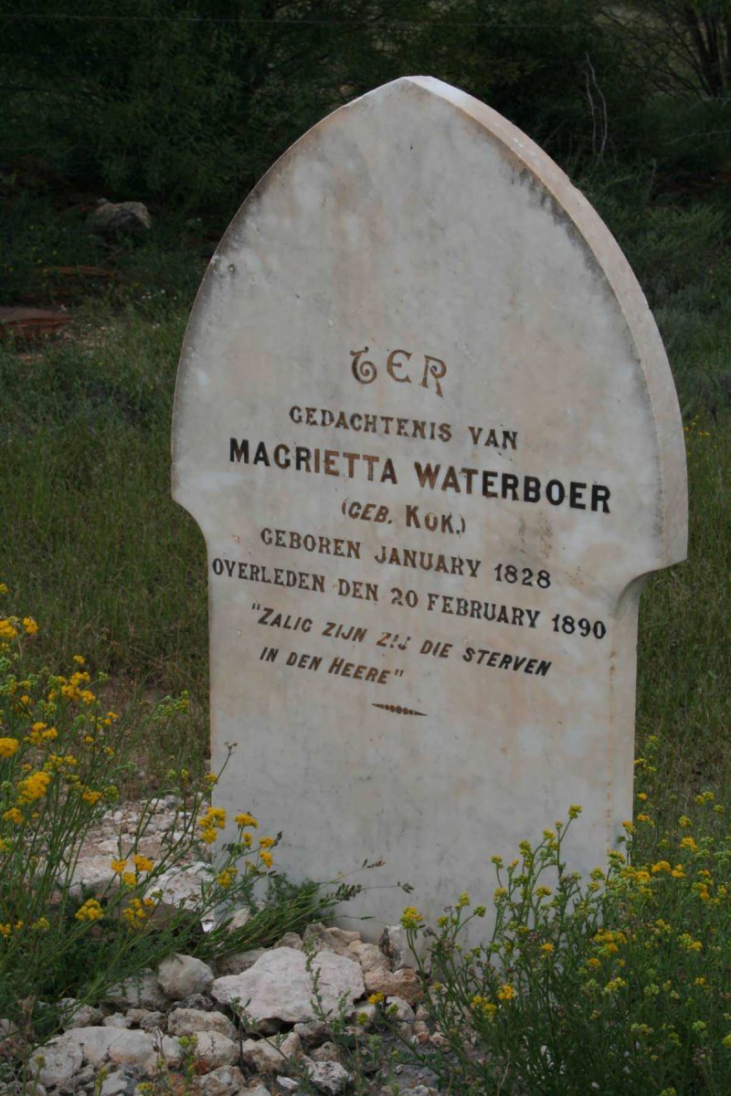 WATERBOER Magrietta nee KOK 1828-1890