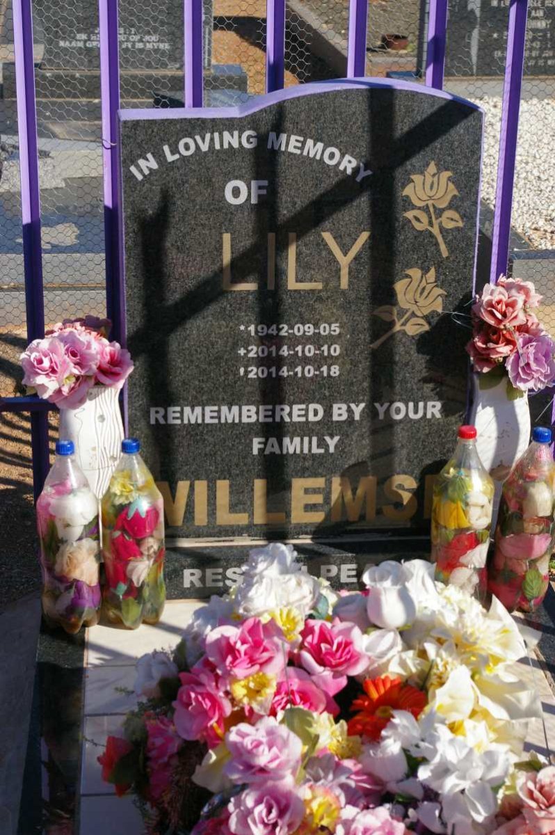 WILLEMSE Lily 1942-2014