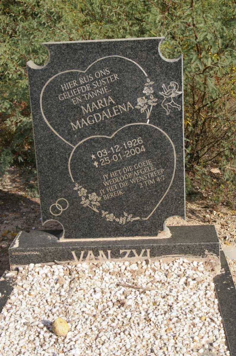 ZYL Maria Magdalena, van 1926-2004