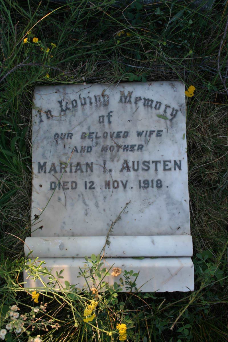 AUSTEN Marian L. -1918