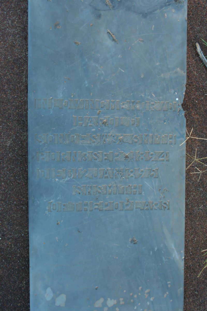 SMITH Harold 1894-1895