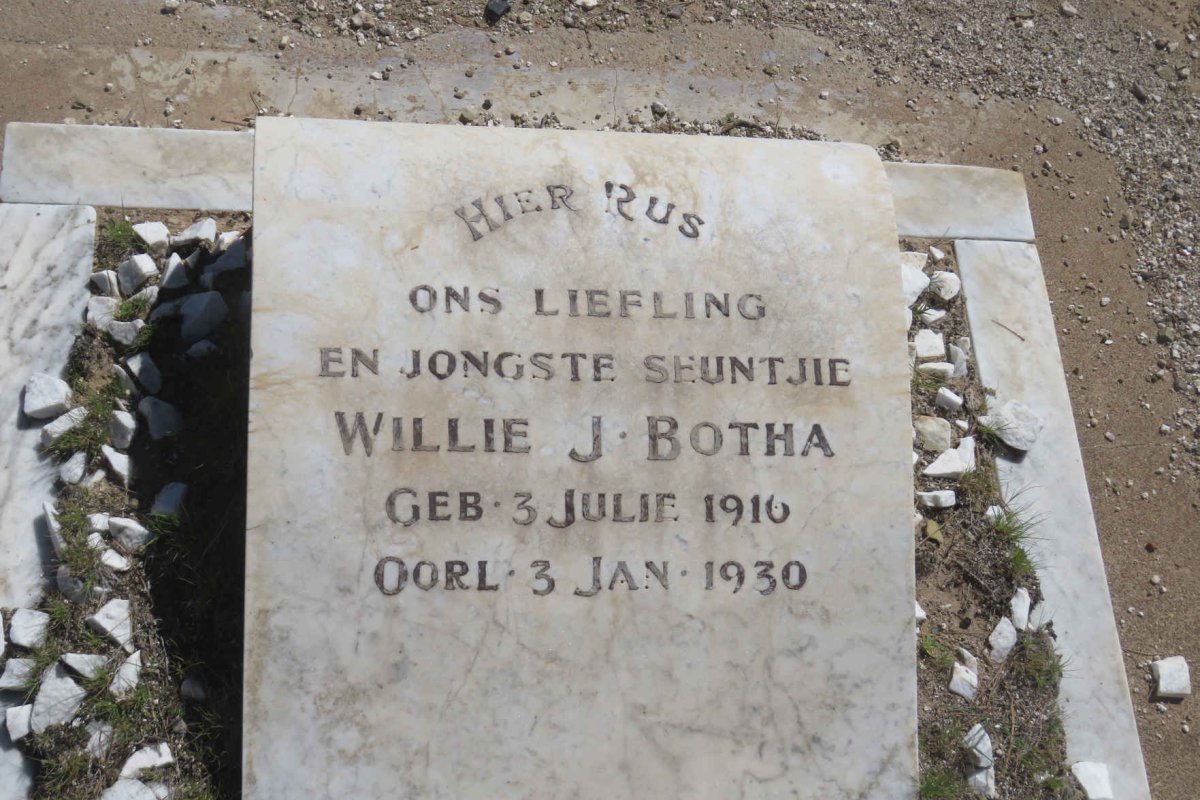 BOTHA Willie J. 1916-1930