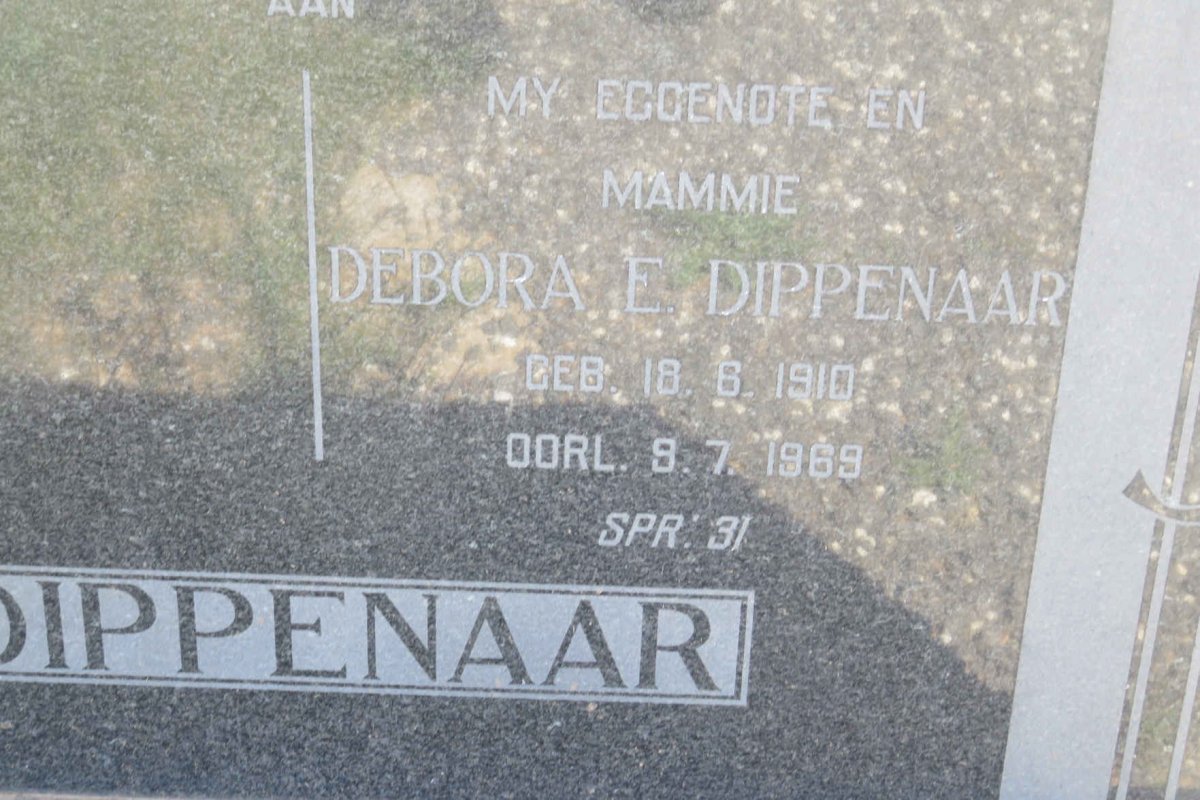 DIPPENAAR Debora E. 1910-1969