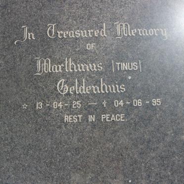 NAUDÉ Marthinus Geldenhuis 1925-1995