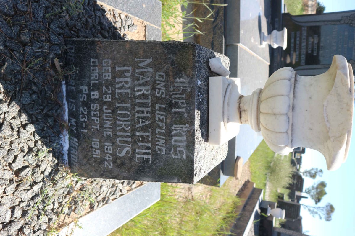 PRETORIUS Marthatjie 1942-1951