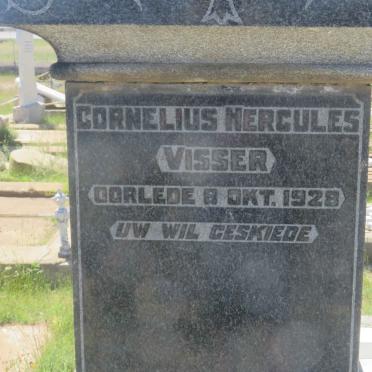 VISSER Charl Johannes -1930 &amp; Hester Aletta LOUW -1928 :: VISSER Cornelius Hercules -1928