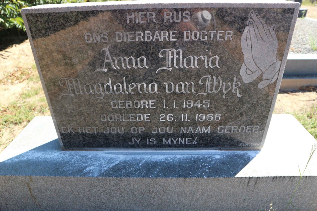 WYK Anna Maria Magdalena, van 1945-1966