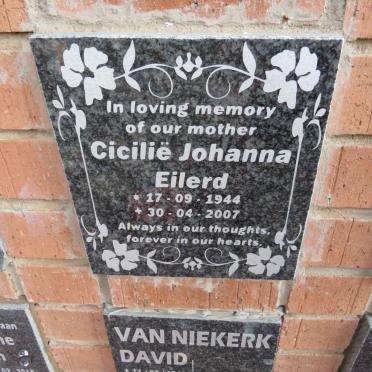 EILERD Cicilie Johanna 1944-2007