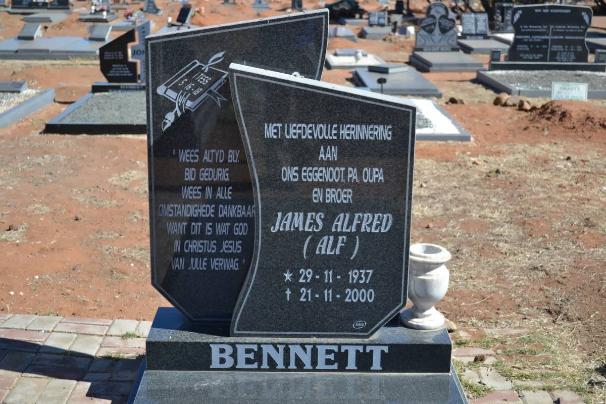 BENNETT James Alfred 1937-2000