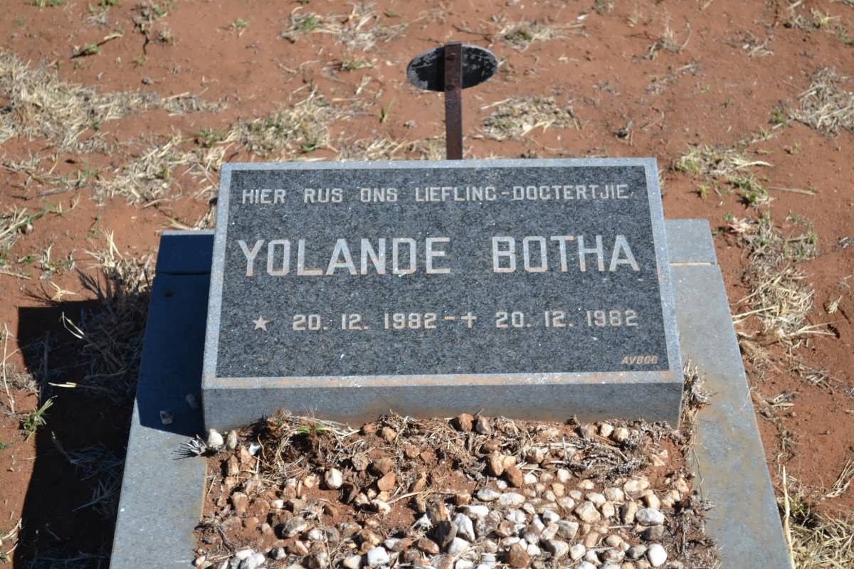 BOTHA Yolande 1982-1982