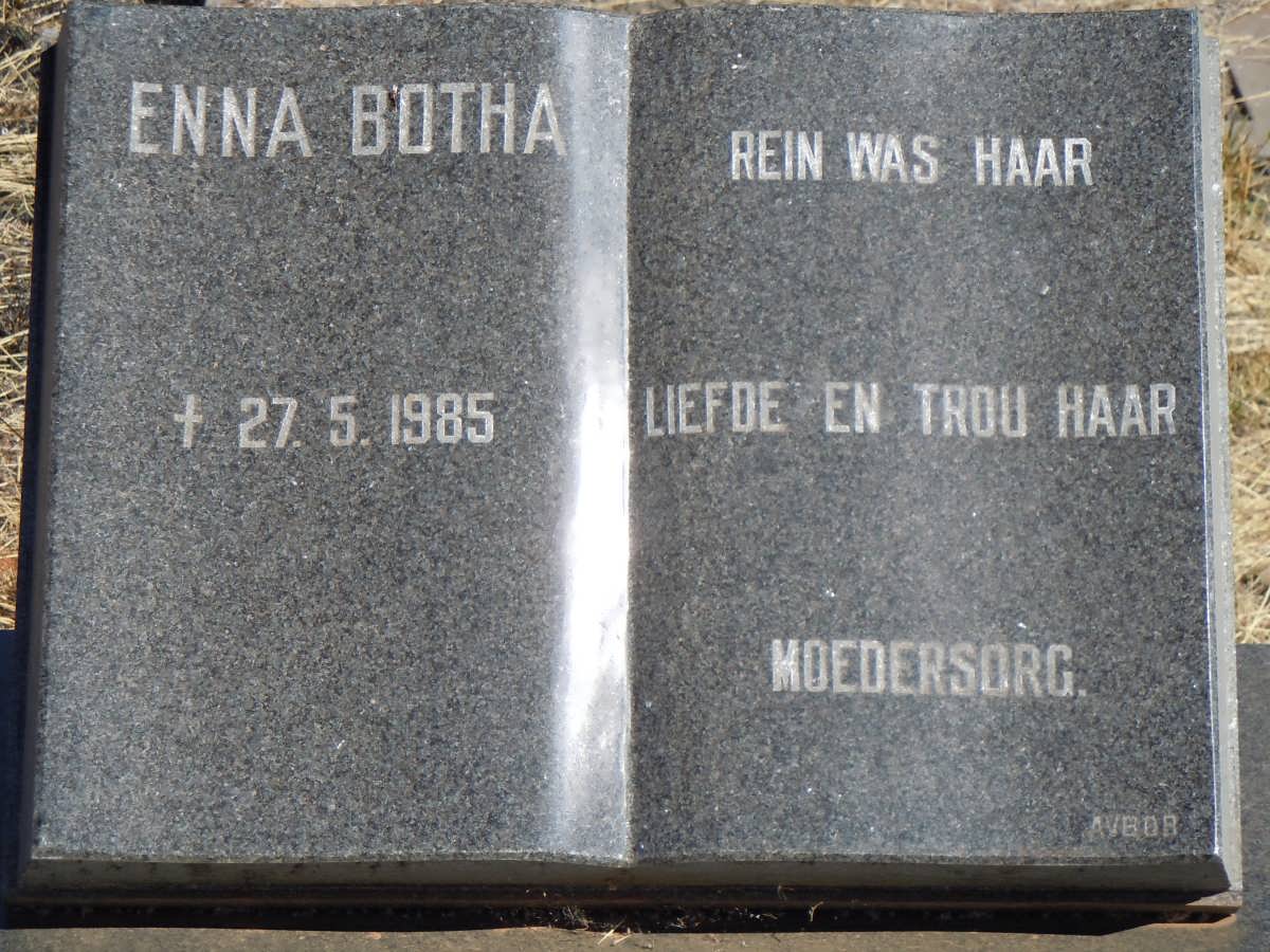 BOTHA Enna -1985