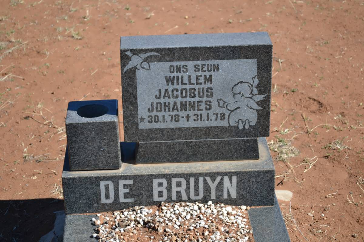 BRUYN Willem Jacobus Johannes,  de 1978-1978