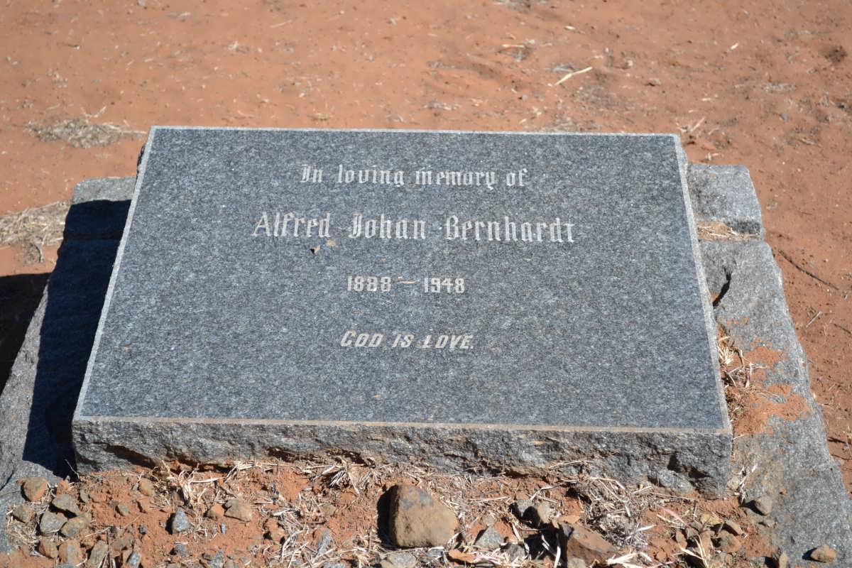 BERNHARDT Alfred Johan 1888-1948