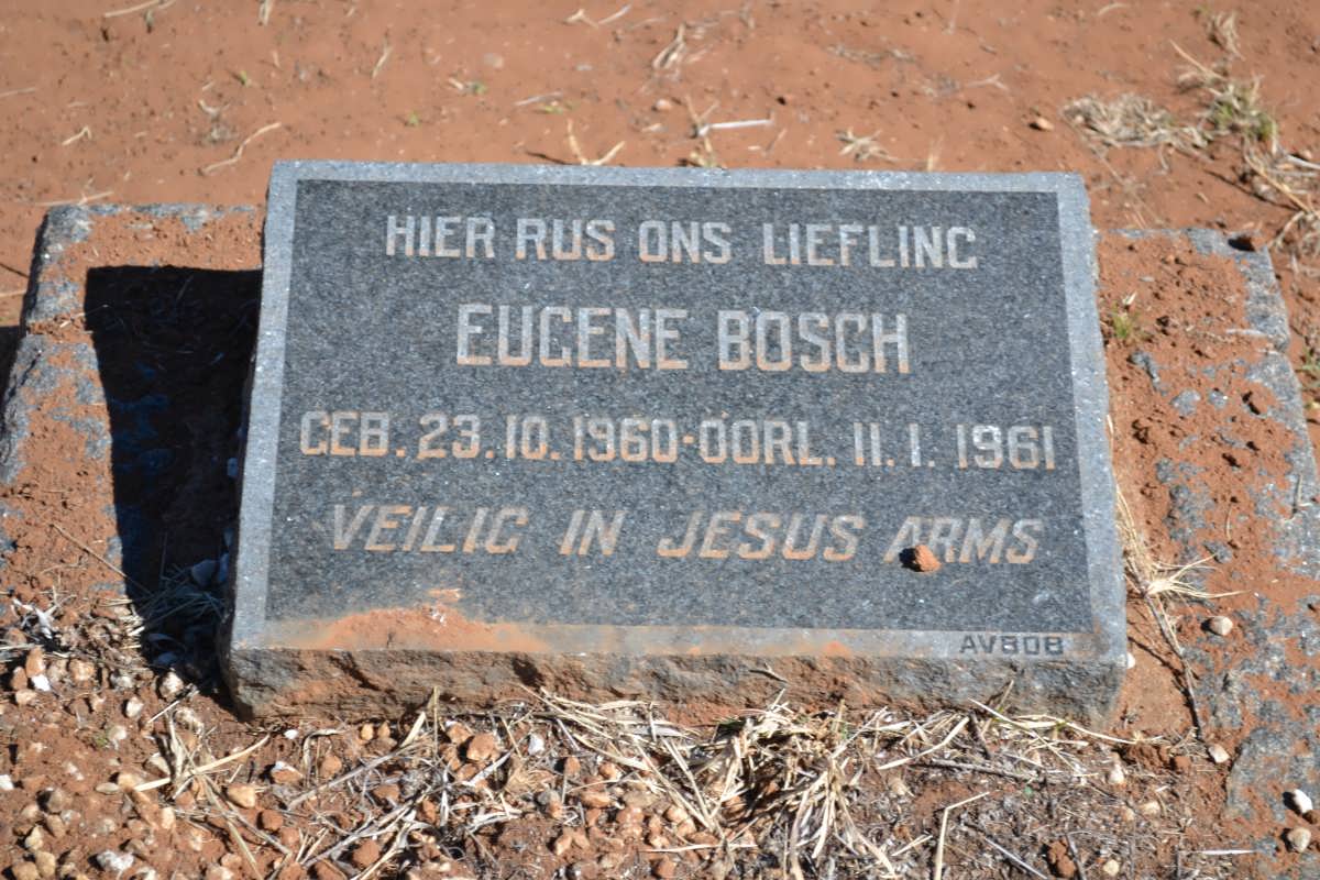BOSCH Eugene 1960-1961