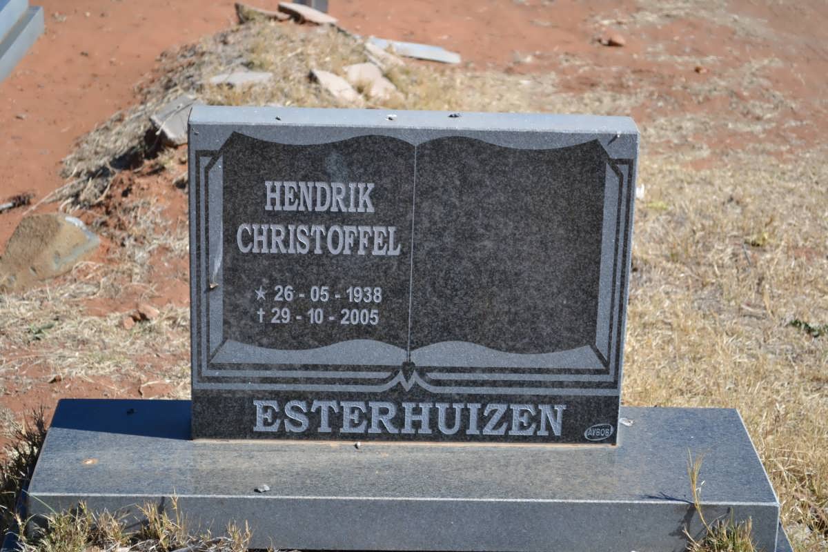 ESTERHUIZEN Hendrik Christoffel 1938-2005
