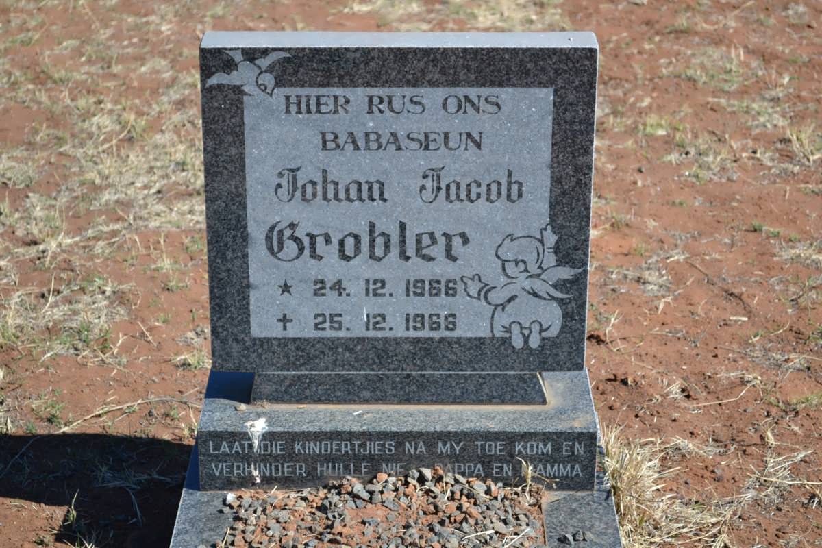 GROBLER Johan Jacob 1966-1966