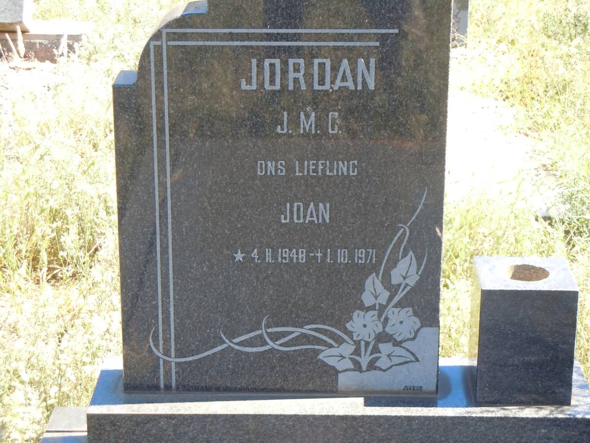 JORDAN J.M.C. 1948-1971