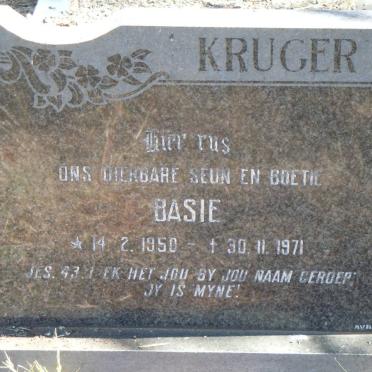 KRUGER Basie 1950-1971