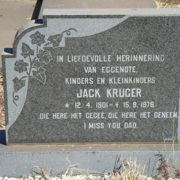 KRUGER Jack 1901-1976