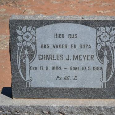MEYER Charles J. 1884-1964