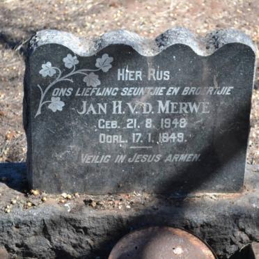 MERWE Jan H., v.d. 1948-1949