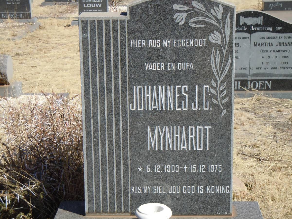 MYNHARDT Johannes J.C. 1903-1975