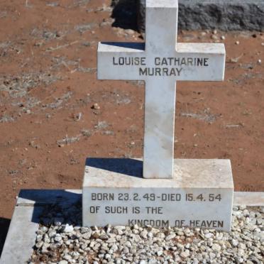 MURRAY Louise Catharina 1949-1954
