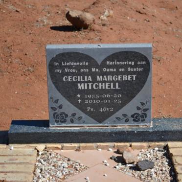 MITCHELL Cecilia Margeret 1955-2010