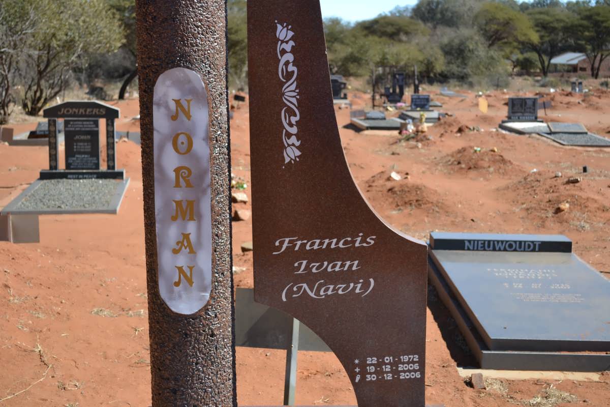 NORMAN Francis Ivan 1972-2006
