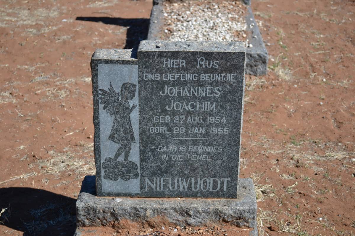 NIEUWUODT Johannes Joachim 1954-1955