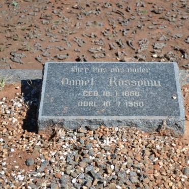 ROSSOUW Daniel 1858-1950