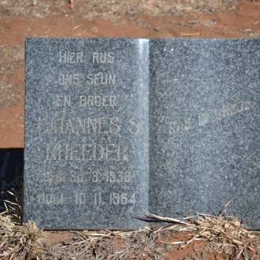 RHEEDER Johannes S. 1939-1964