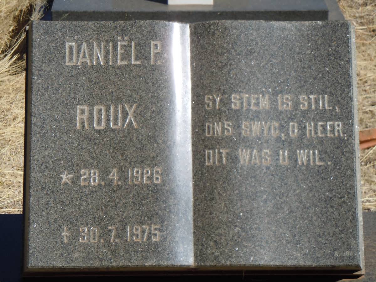 ROUX Daniël P. 1926-1975